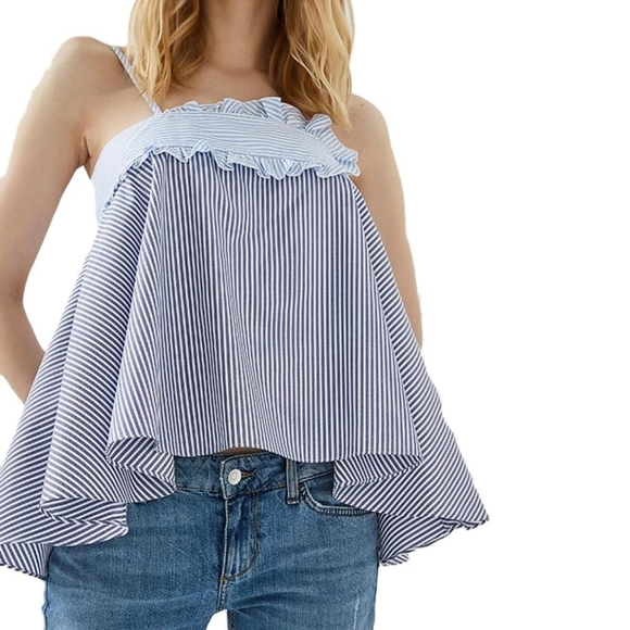 CARVEN STRIPED TANK TOP - Picture 1 of 6